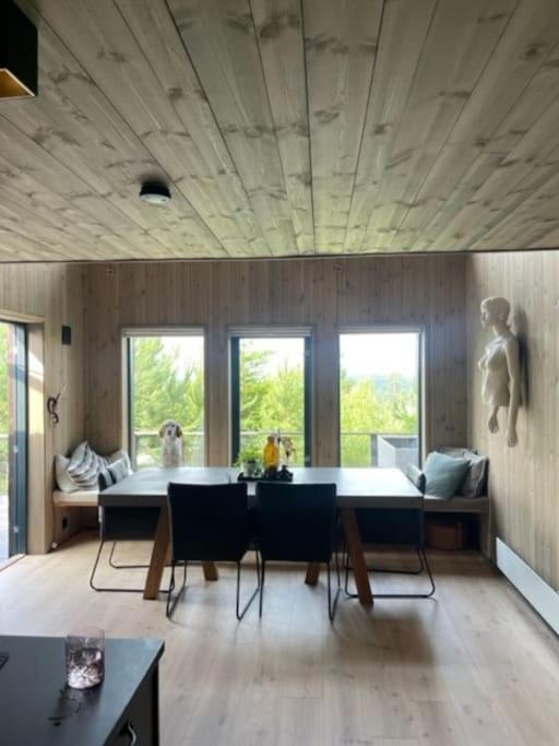 Holiday home Moderne Ved Sjoen Med Badstue *