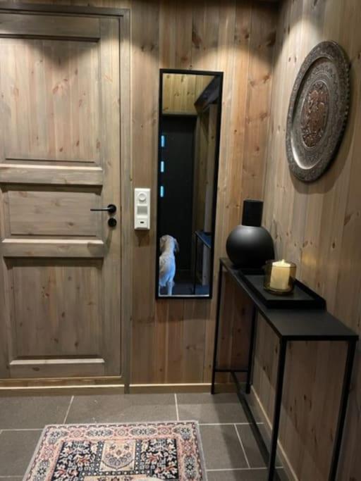 Holiday home Moderne Ved Sjoen Med Badstue Romskog